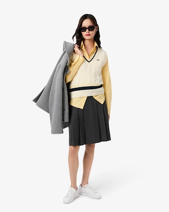 Chemise oversize en popeline de coton