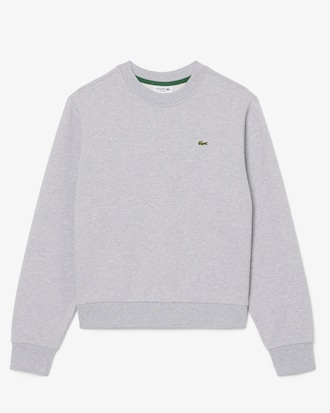 Sweatshirt relaxed fit col rond molleton