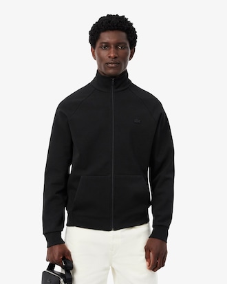 Sweatshirt Commuter zipp&eacute; jersey double face