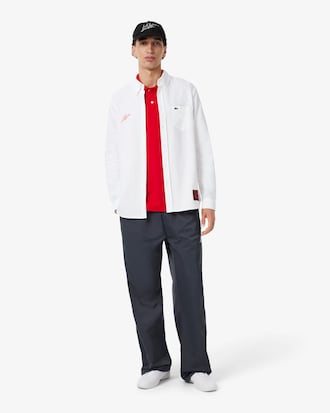 Chemise oxford regular fit Lacoste x Alpine