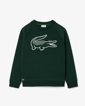 Sweatshirt molleton imprim&eacute; monogramme