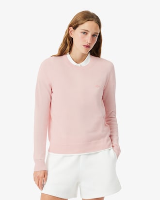 Pull col rond maille 3D