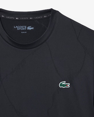 T-shirt Tennis Ultra Dry jacquard crocodile