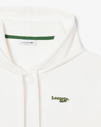 Sweatshirt oversize à capuche siglé
