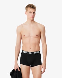 Lot de 3 boxers courts coton stretch