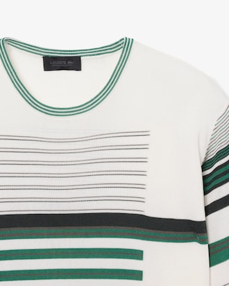 T-shirt oversize satin&eacute; ray&eacute; D&eacute;fil&eacute;