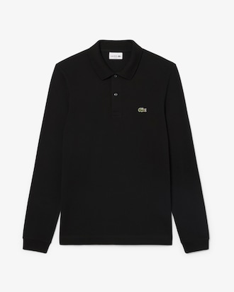 Polo L.12.12 slim fit manches longues
