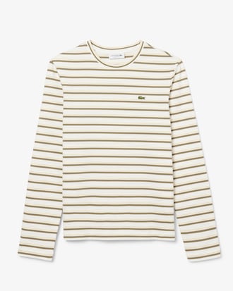 T-shirt manches longues jersey rayé