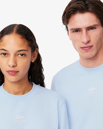 Sweatshirt molleton imprim&eacute;