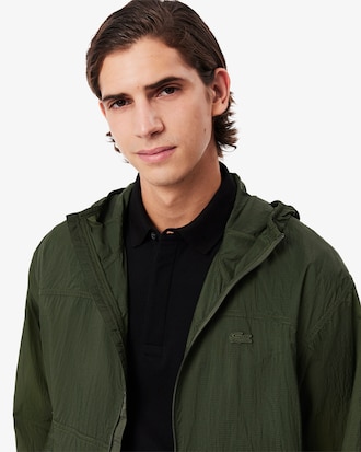 Veste déperlante repliable en nylon