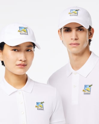Casquette en piqué Lacoste x Club Med