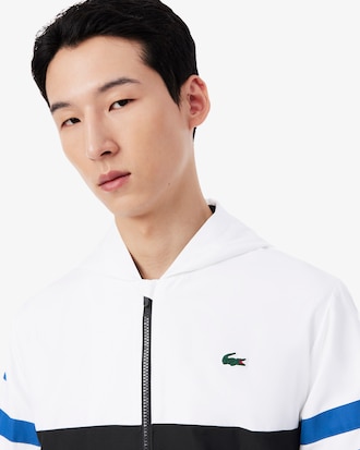 Veste &agrave; capuche Tennis d&eacute;perlante