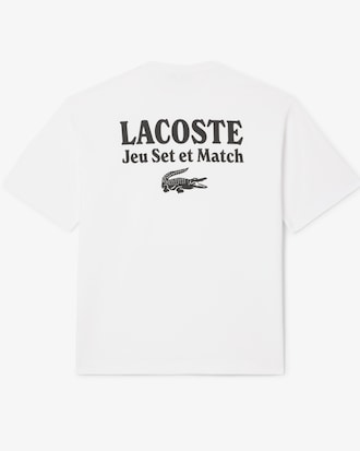 T-shirt loose fit jersey épais imprimé