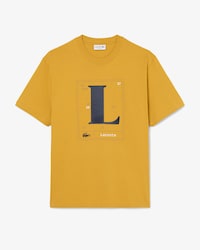 T-shirt jersey coton imprim&eacute; graphique
