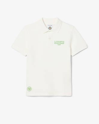 Polo Tennis Édition Roland-Garros en Piqué