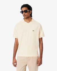 Polo classic fit empiècements en Piqué