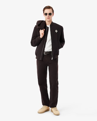 T-shirt badge coton &eacute;pais