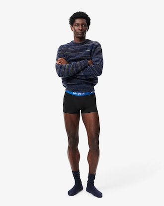 Lot de 3 boxers courts coton stretch