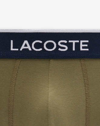 Lot de 3 boxers courts coton stretch