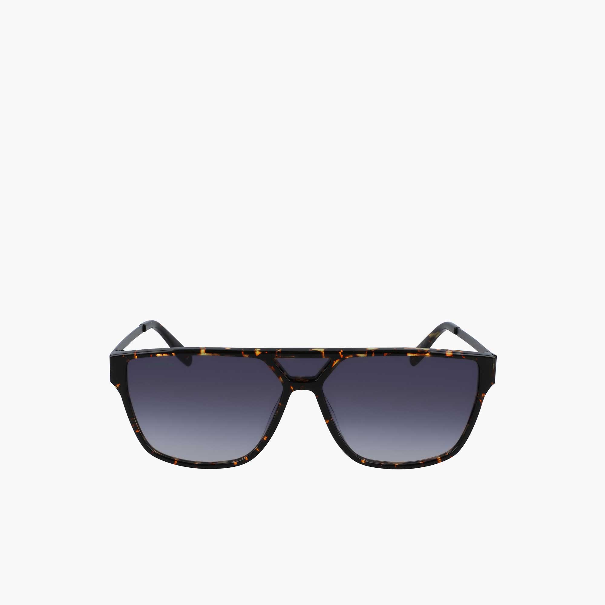 Lacoste Lunettes de soleil Rectangulaire Urban Corner Taille Taille unique Havana Brn