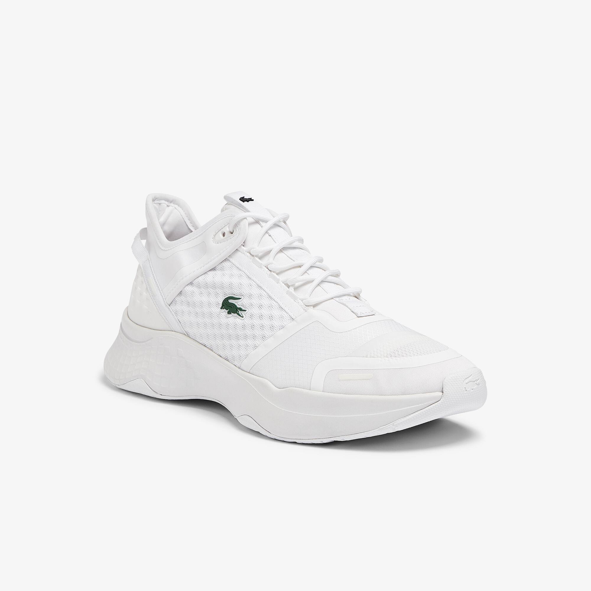 Lacoste Sneakers Court-Drive Vantage homme en tissu Taille 44 Blanc