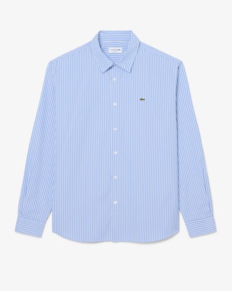 Chemise pinpoint ray&eacute;e regular fit