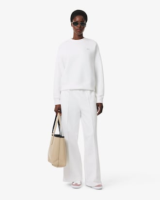 Pantalon de surv&ecirc;tement jersey wide fit