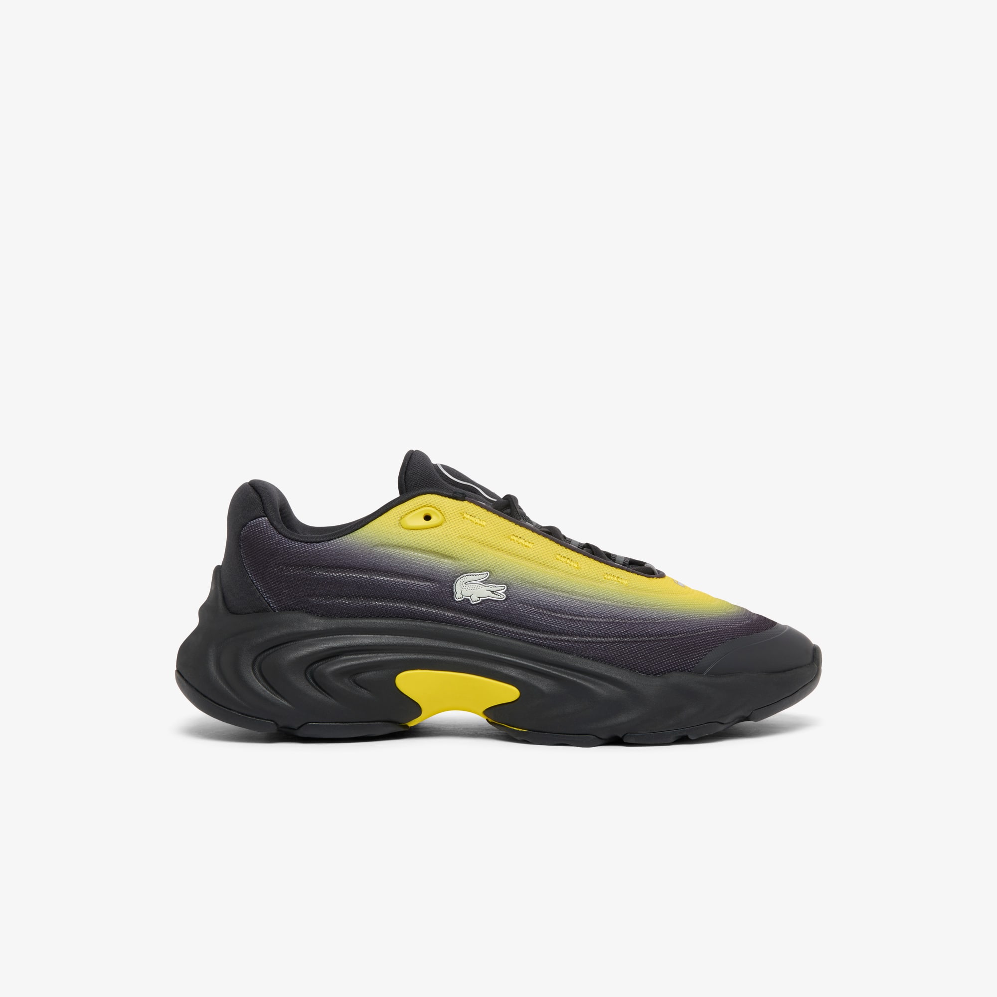 Lacoste Sneakers Spinor homme Taille 41 Noir/jaune