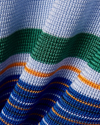 Polo oversize Piqu&eacute; satin&eacute; ray&eacute; D&eacute;fil&eacute;