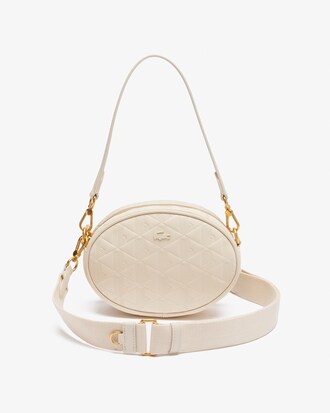 Sac ovale Maheki en cuir embossé