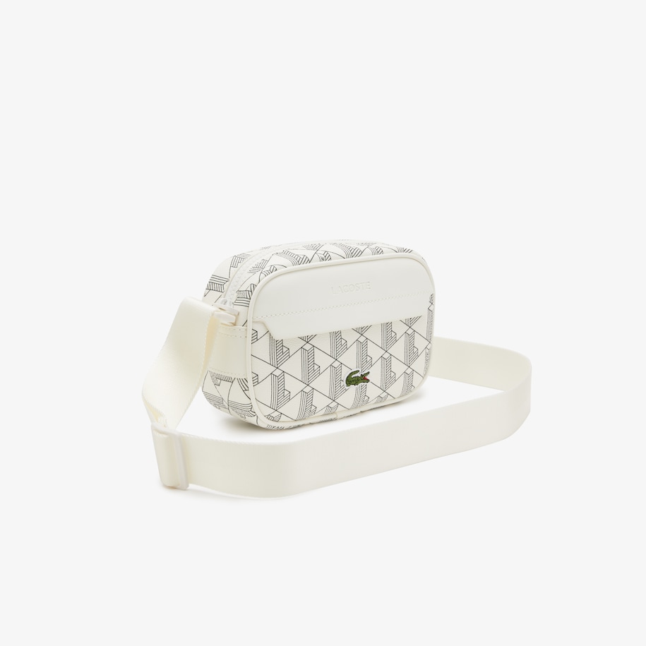 Sacoche Unisexe Lacoste Rectangulaire Avec Imprime Monogramme
