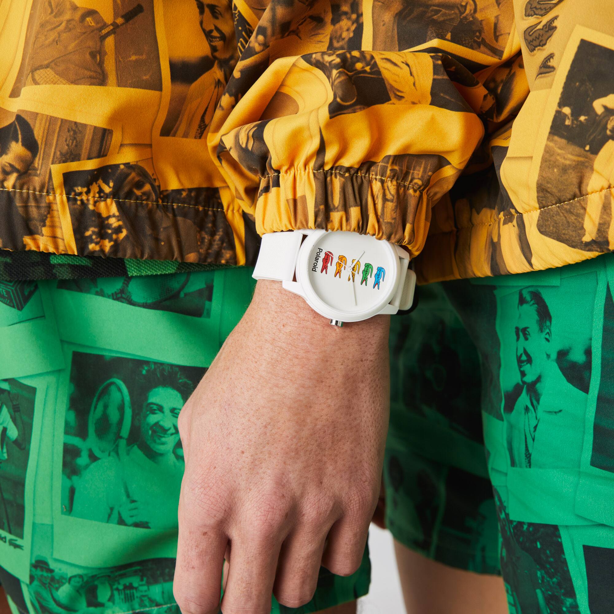 Montre Lacoste.12.12 Polaroid 3 aiguilles blanche Taille Taille unique Blanc