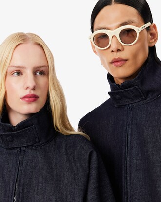 Veste de survêtement denim Défilé