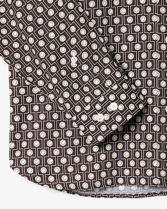 Chemise regular fit coton imprim&eacute;