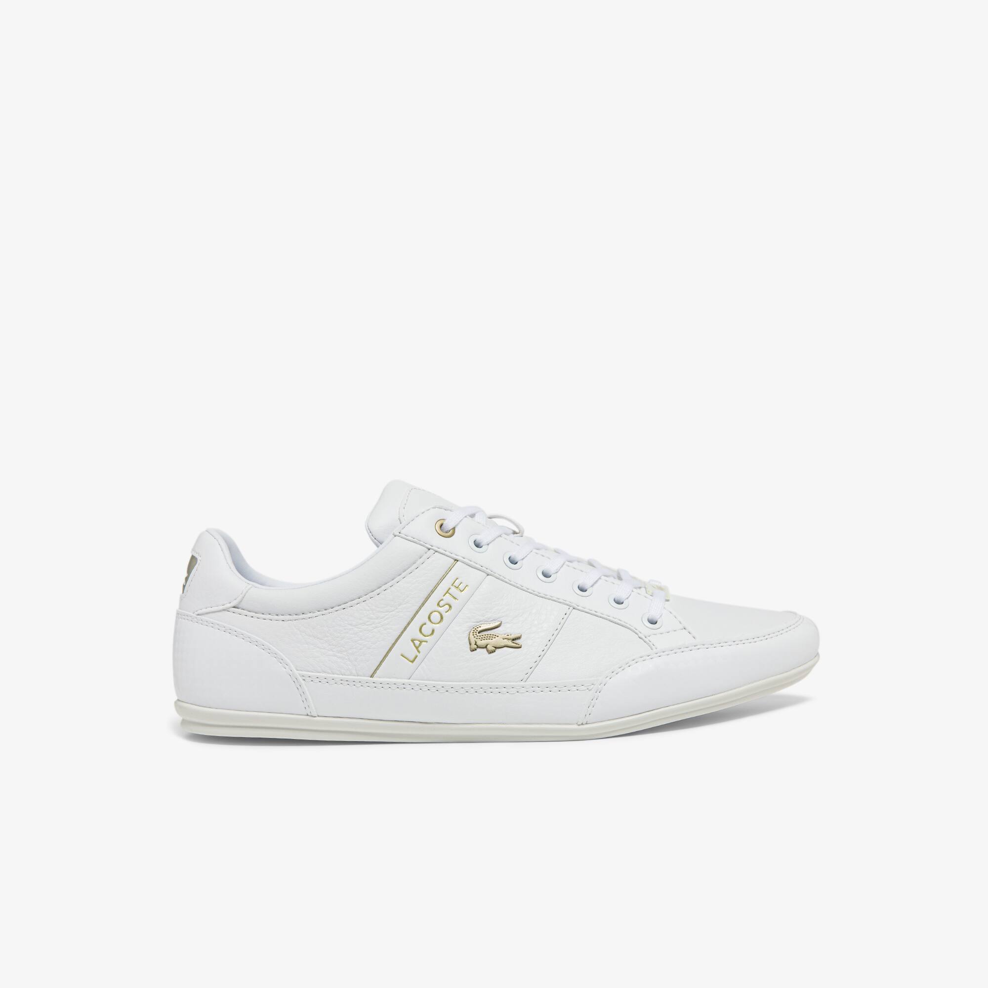 Lacoste Sneakers Chaymon homme en synthétique et cuir Taille 45 Blanc