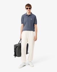 Pantalon de surv&ecirc;tement molleton regular fit