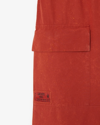 Pantalon oversize en toile de coton
