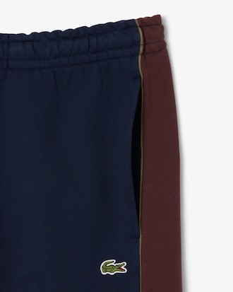 Short molleton color-block