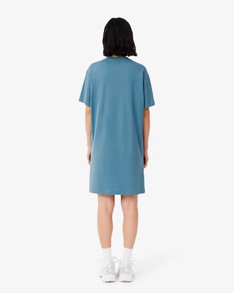 Robe t-shirt oversize jersey de coton