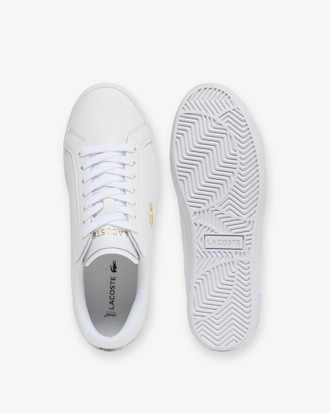Sneakers Powercourt femme en cuir