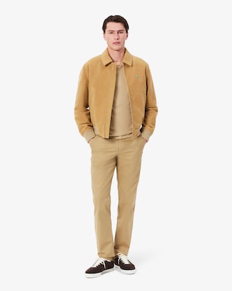 Pantalon chino en coton regular fit