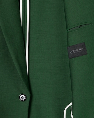 Blazer laine &eacute;paisse D&eacute;fil&eacute;