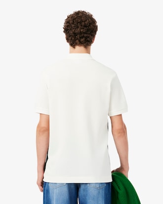 Polo Petit Piqu&eacute; color-block classic fit