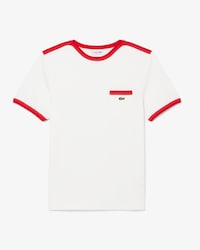 T-shirt coton &eacute;pais poche poitrine