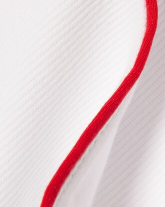 Short regular fit liser&eacute;s contrast&eacute;s double face