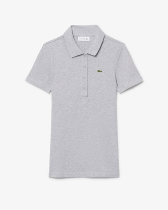 Polo L.12.D slim fit coton c&ocirc;tel&eacute;