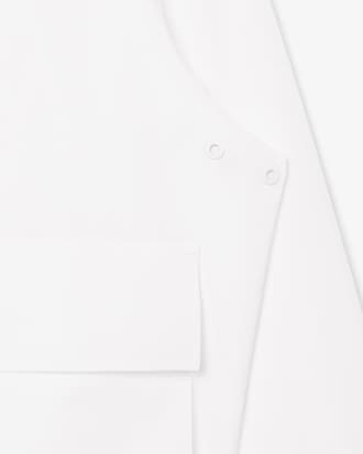 Veste popeline &agrave; capuche D&eacute;fil&eacute;