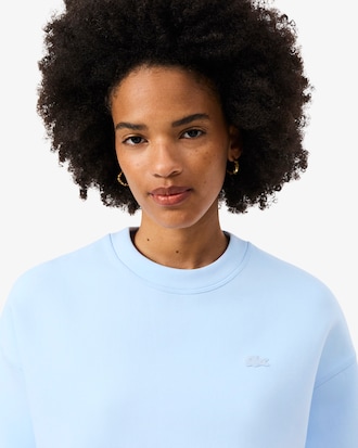 Sweatshirt oversize jersey double face
