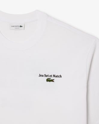 T-shirt loose fit jersey épais imprimé