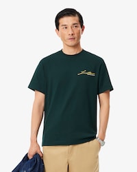 T-shirt fabriqu&eacute; en France signature brod&eacute;e